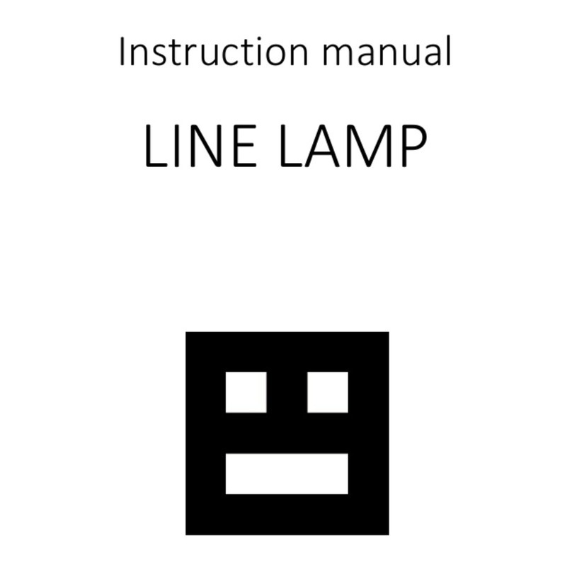 PIET HEIN EEK LINE LAMP instruction manual
