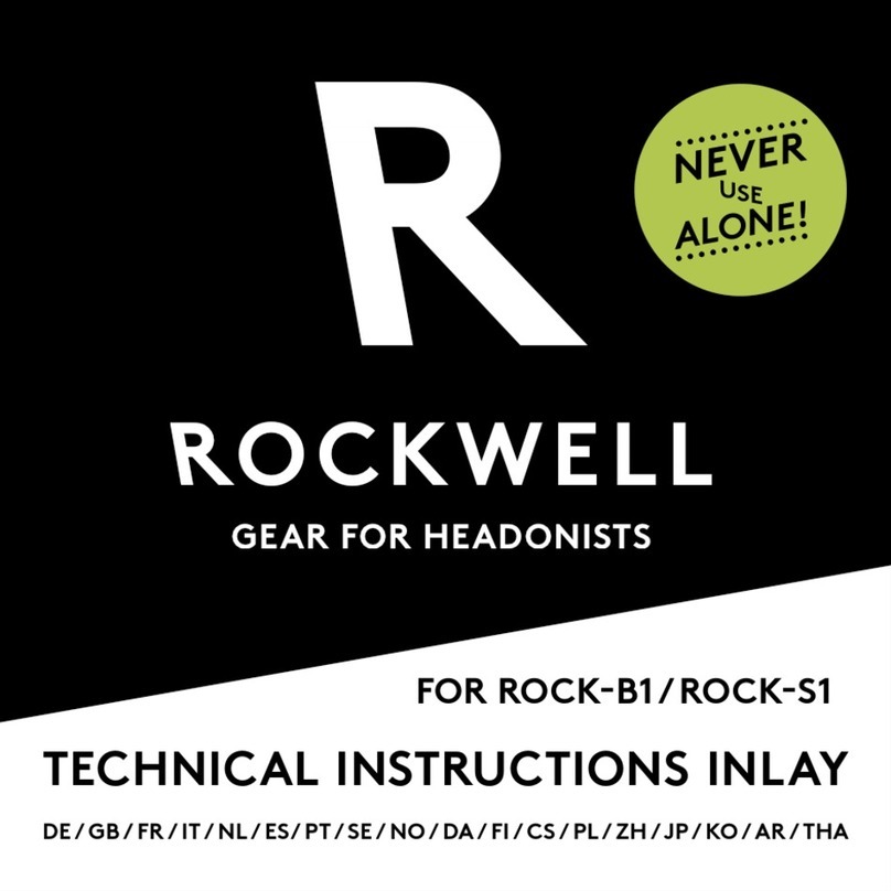 Rockwell ROCK-B1 Technical instructions