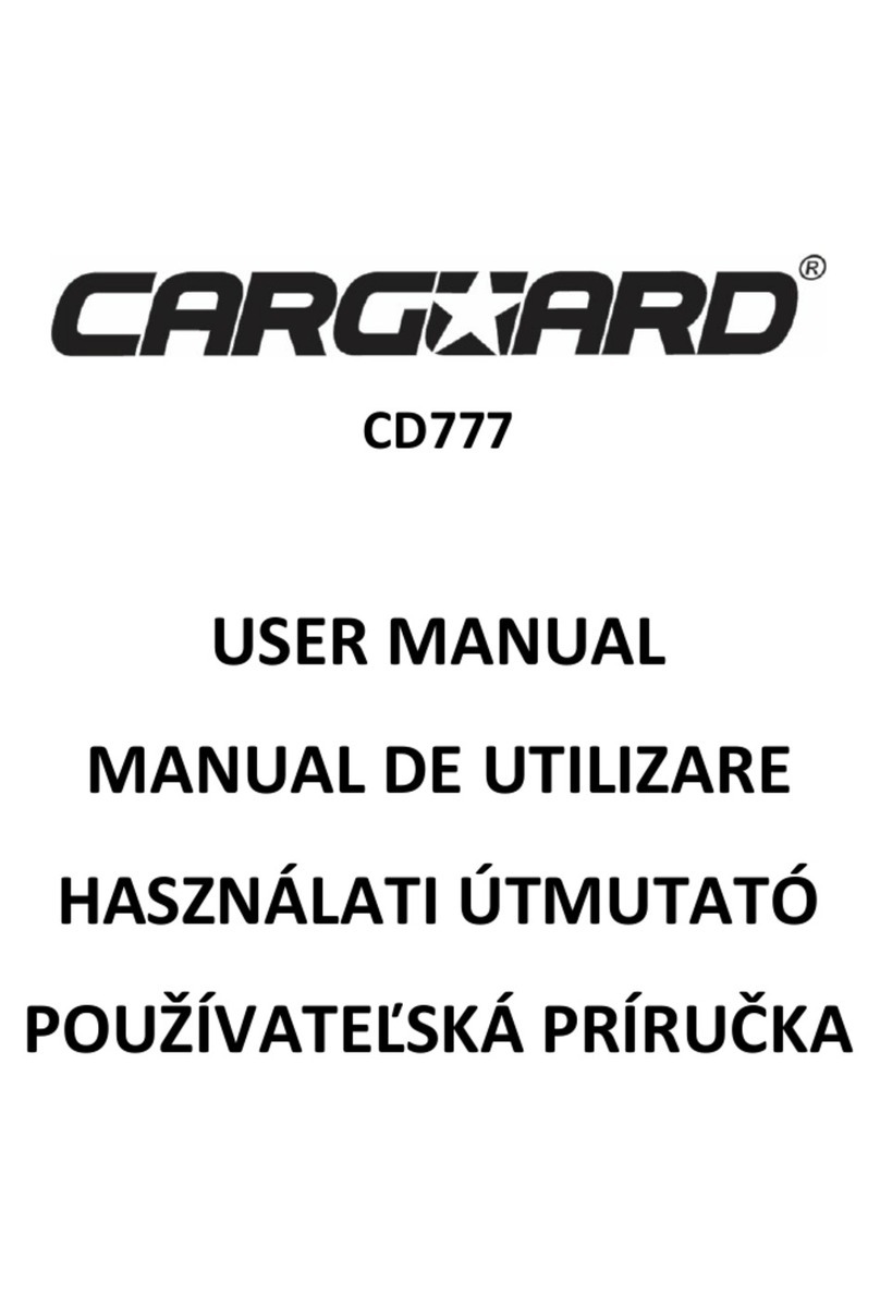 Carguard CD777 user manual