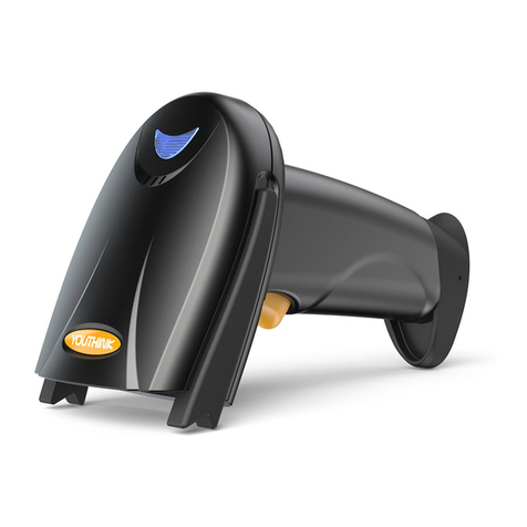 YOUTHINK Bluetooth Barcode Scanner User manual