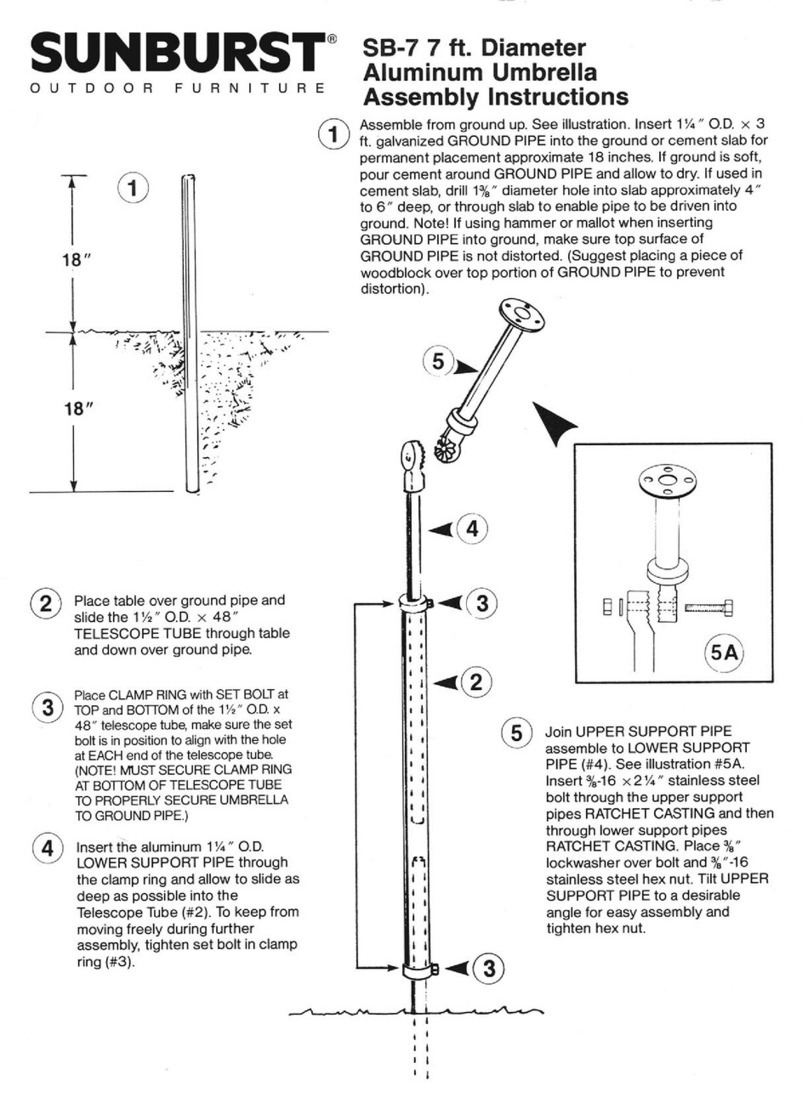 Sunburst SB-7 Assembly instruction