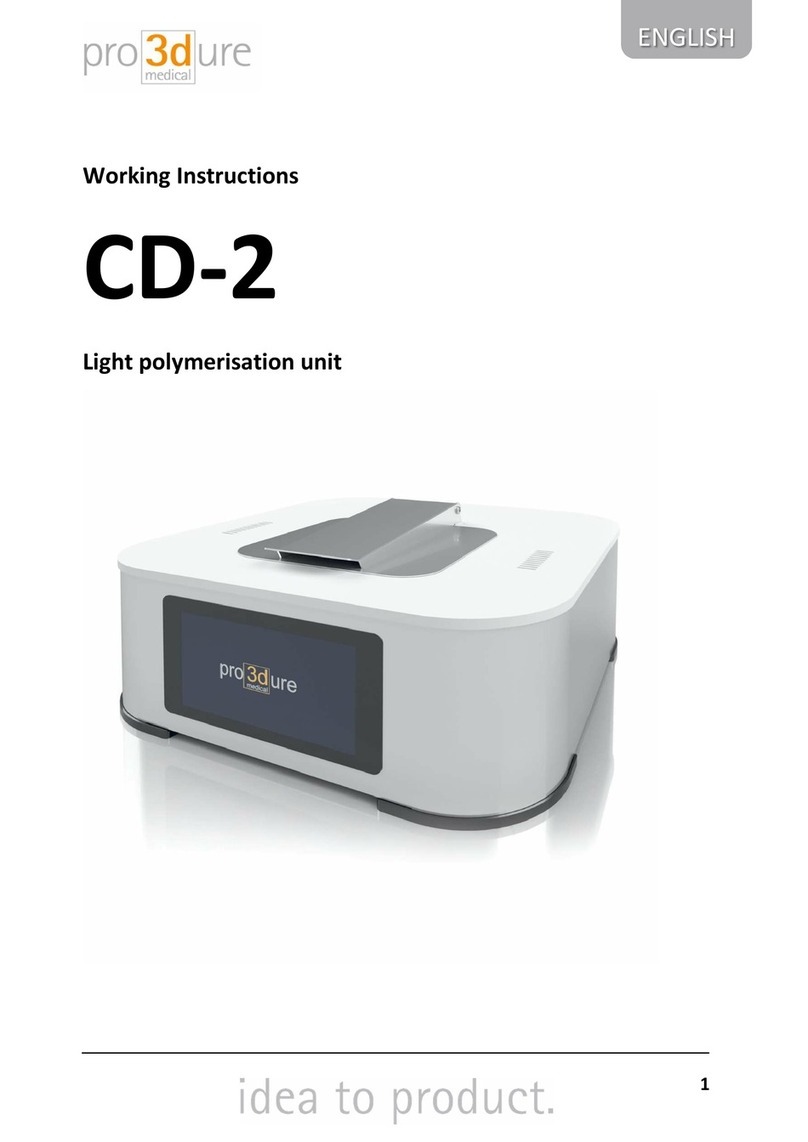 pro3dure medical CD-2 User manual