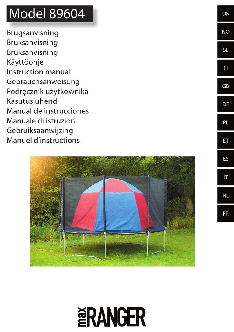 MAX RANGER 89604 User manual
