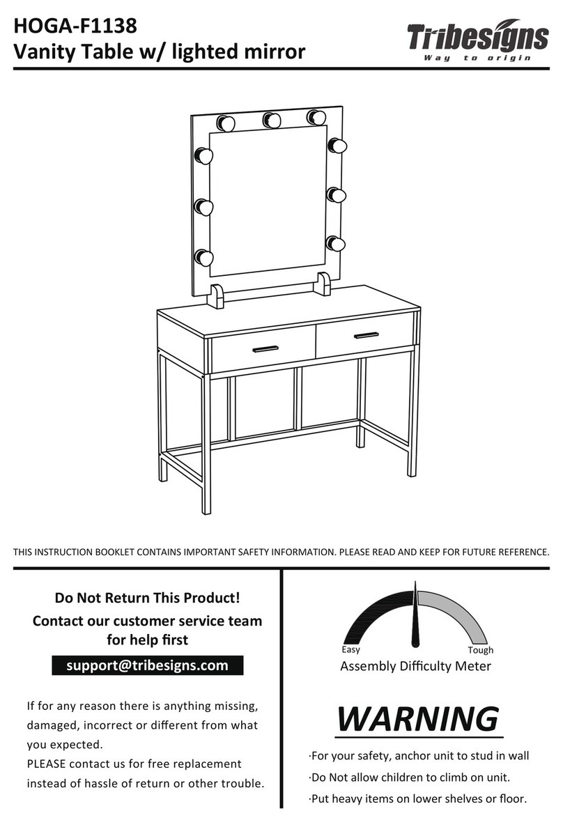 Tribesigns HOGA-F1138 Instruction booklet