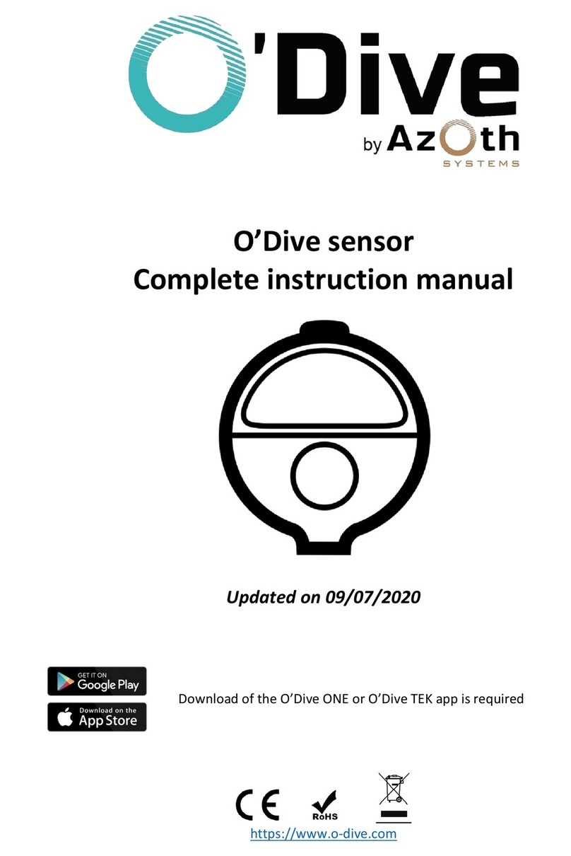Azoth Systems O'Dive Complete Instructions Manual