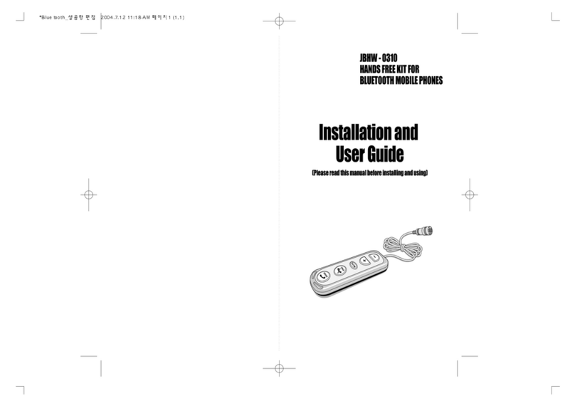 Jaty JBHW-0310 Installation and user guide