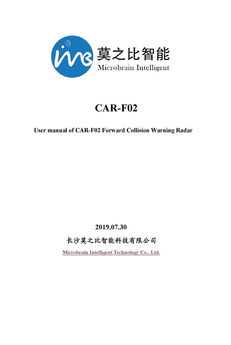 Microbrain Intelligent Technology CAR-F02 user manual