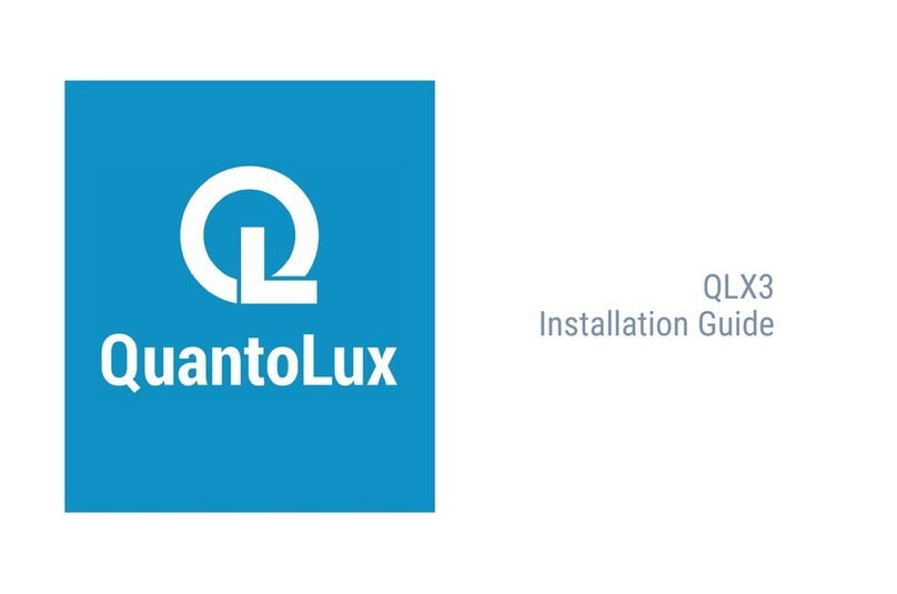 QuantoLux QLX3 User manual