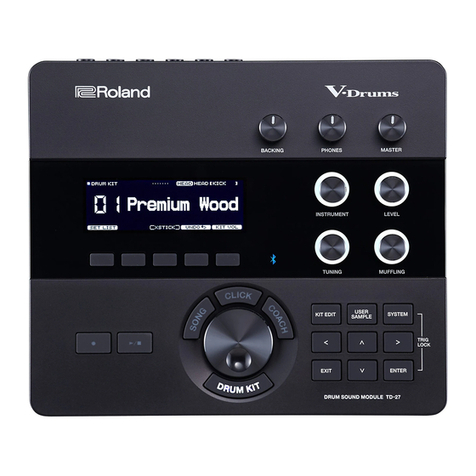 V Expressions Roland TD-27 quick start guide