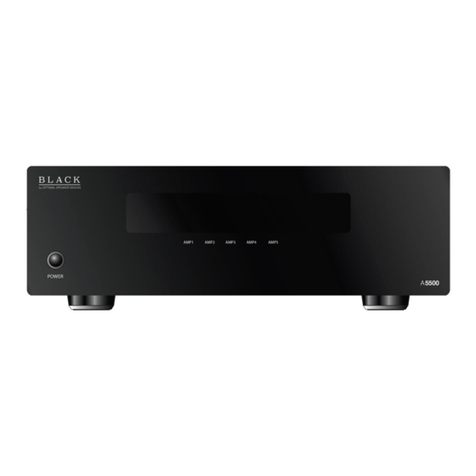 Optimal Speaker Design BLACK A5500 owner's manual
