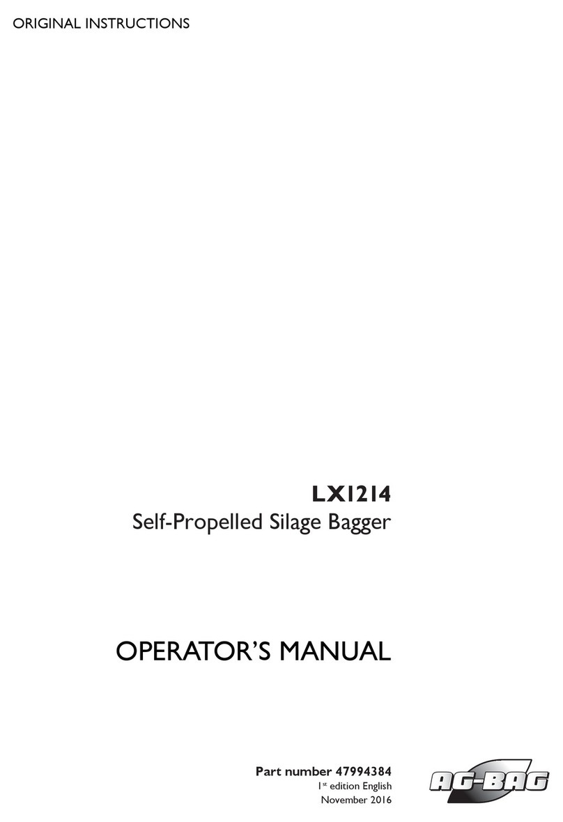 AG-BAG LX1214 Operator's manual