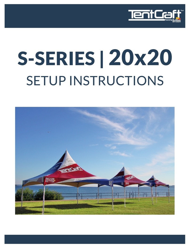 Britten TentCraft S Series Setup instructions