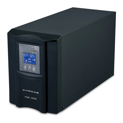 CHROME UPS-HEATST-PSWL350W-CHR 1K user manual