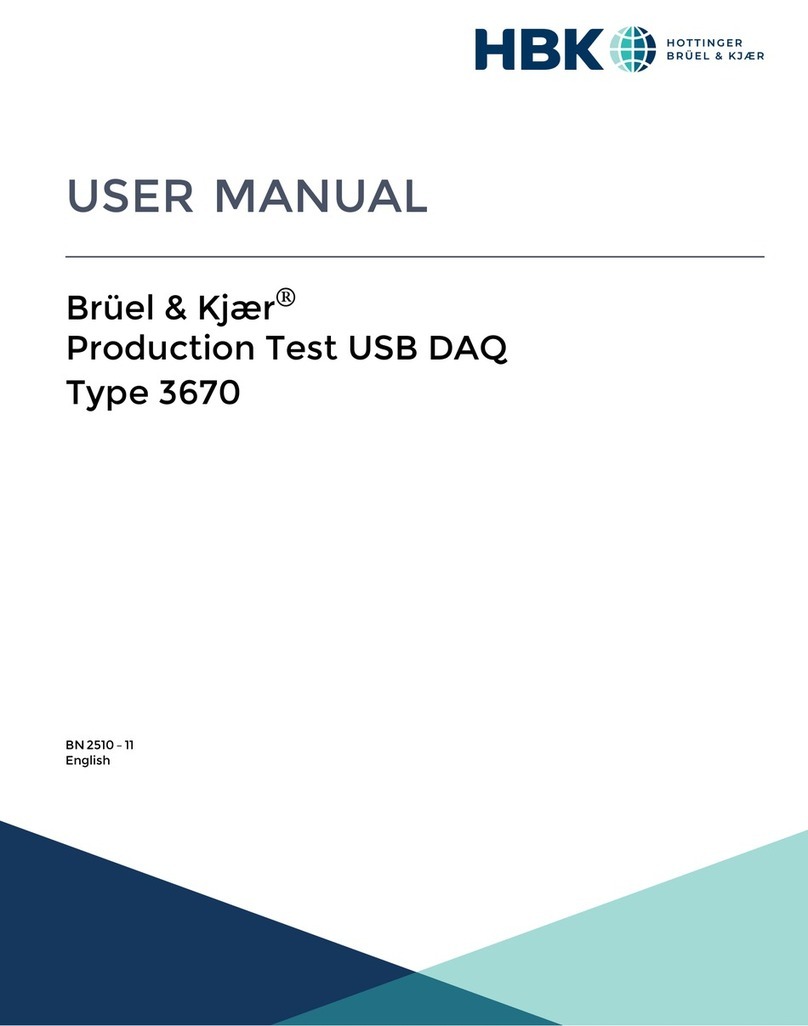 HBK Bruel & Kjaer 36770 user manual