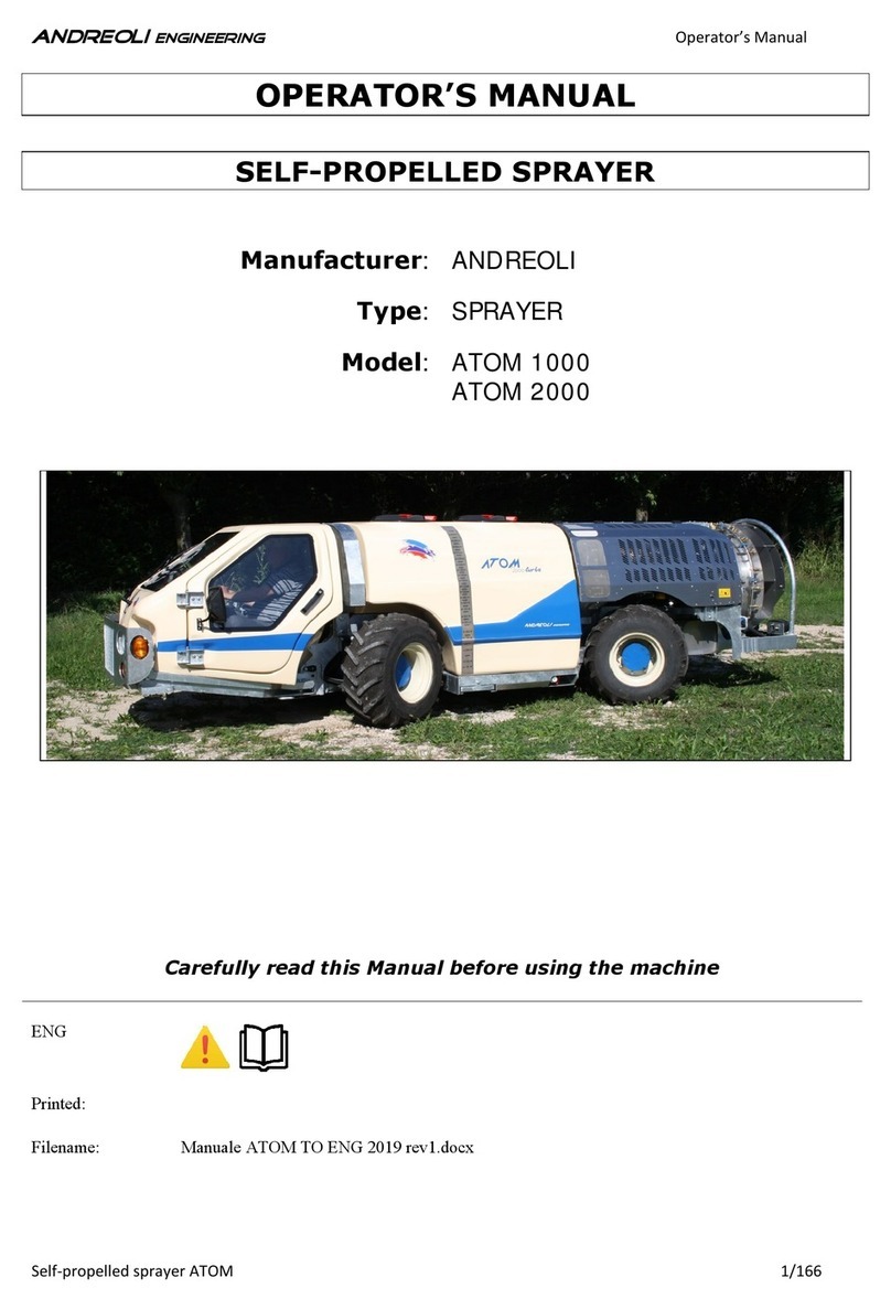 Andreoli Engineering ATOM 1000 Operator's manual