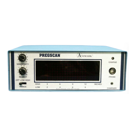 Animark PREGSCAN instruction manual