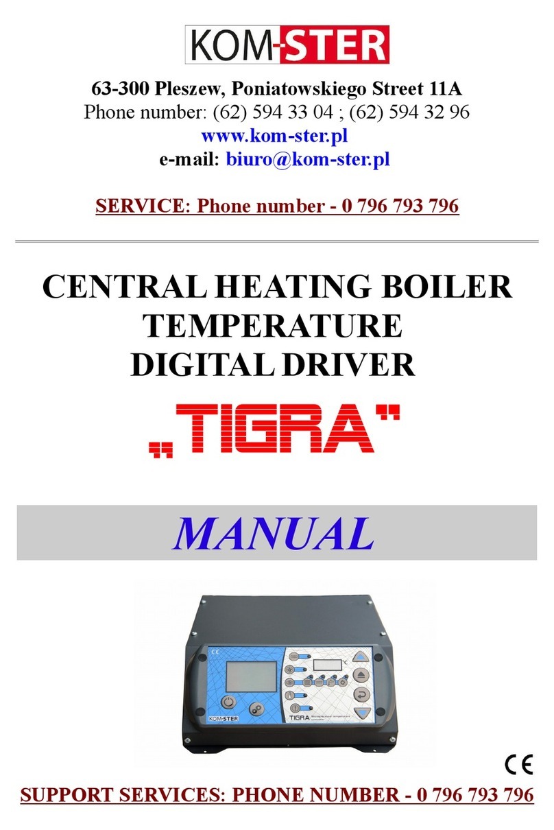 KOM-STER TIGRA manual