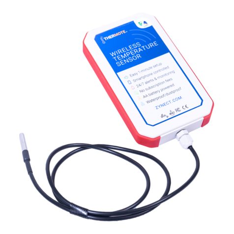Zynect Sensors Thermote user manual