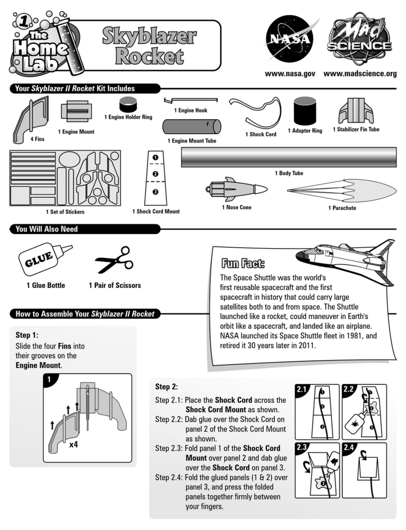 The Home Lab Skyblazer II Rocket quick start guide The Home Lab Skyblazer II Rocket quick start guide