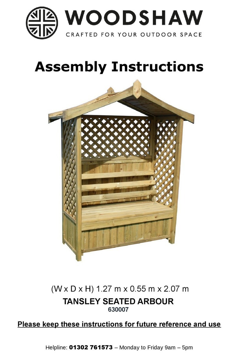 Woodshaw TANSLEY Assembly instructions