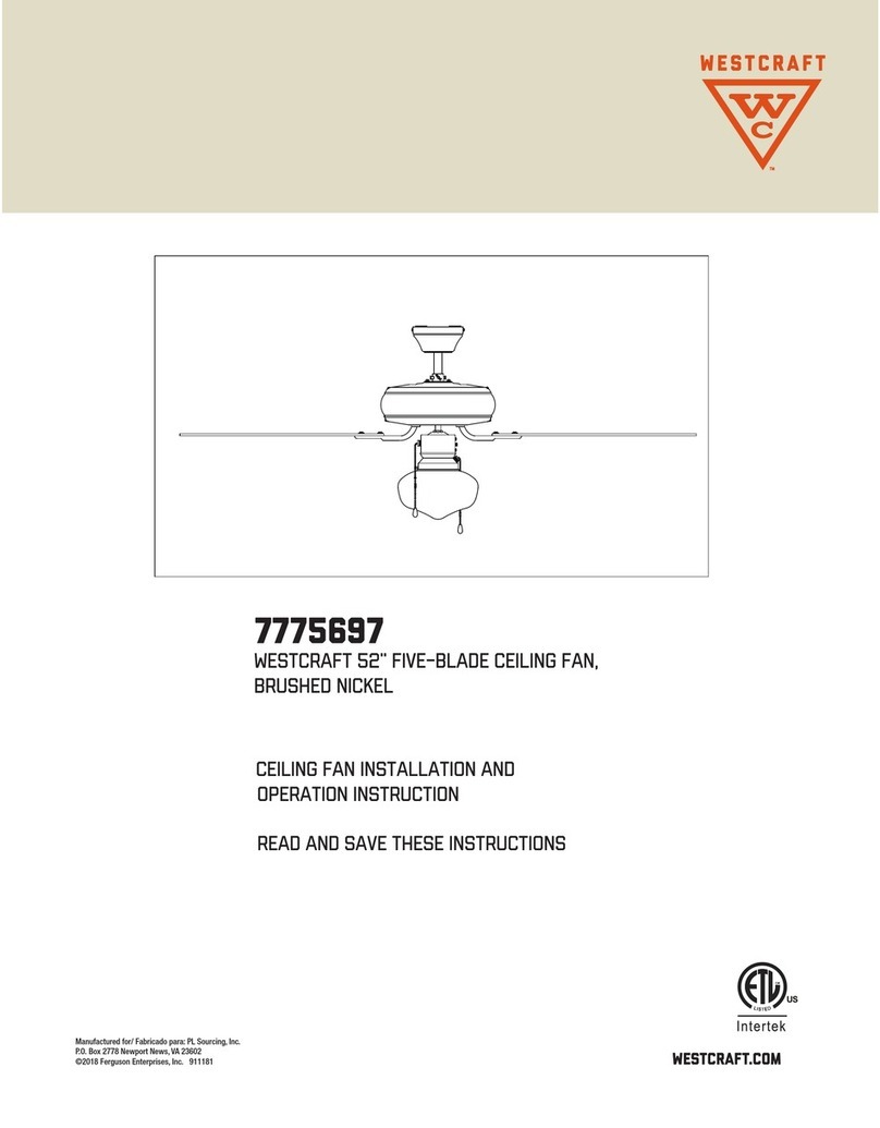Westcraft 7775697 Owner's manual
