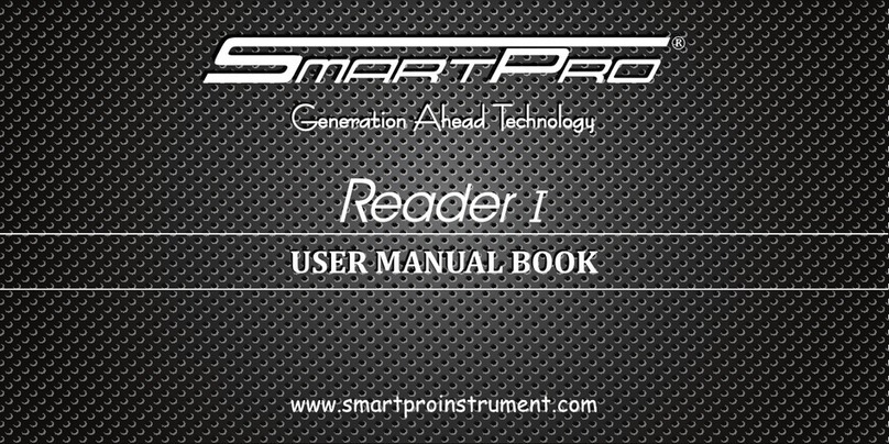 SmartPro Reader I User manual book