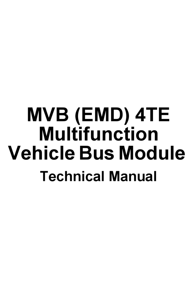 EKE-Electronics EKE-Trainnet MVB Technical manual
