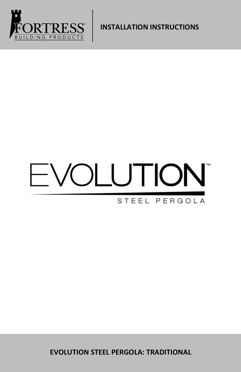 Fortress Building Products EVOLUTION installation instructions Fortress Building Products EVOLUTION installation instructions
