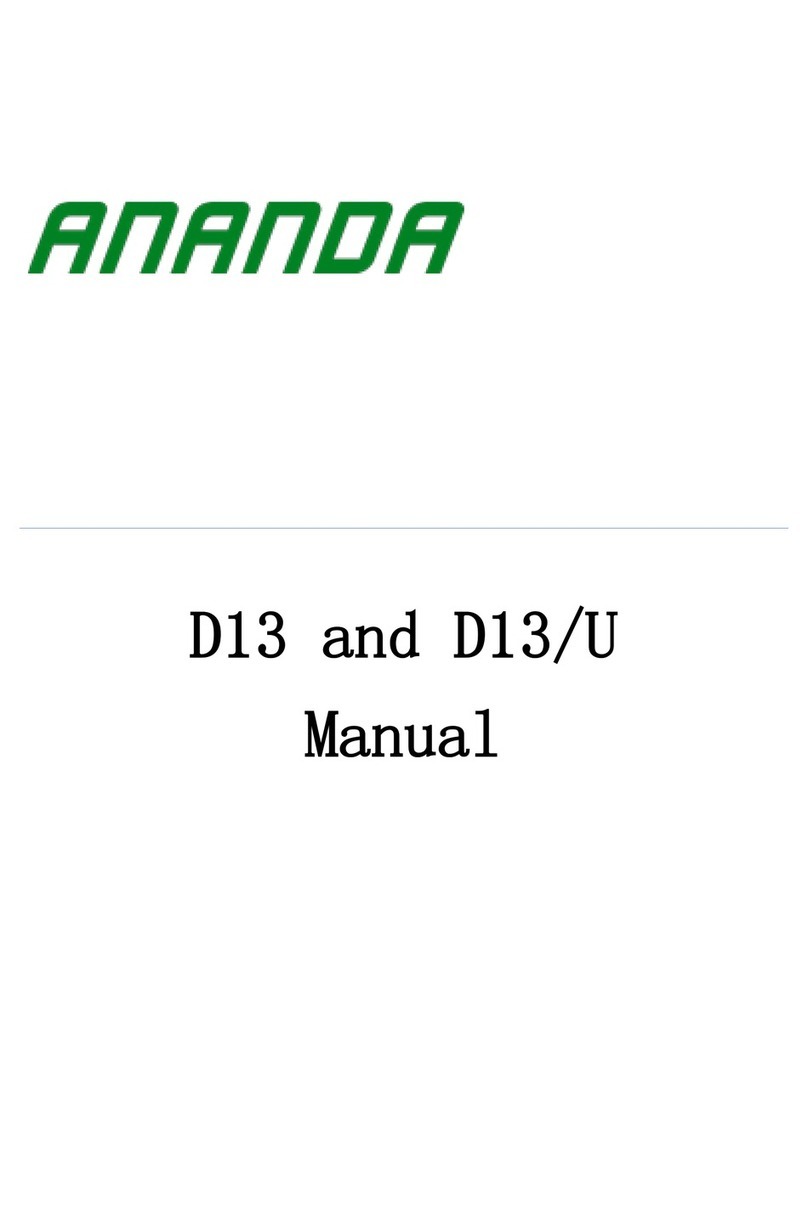 Ananda D13 manual