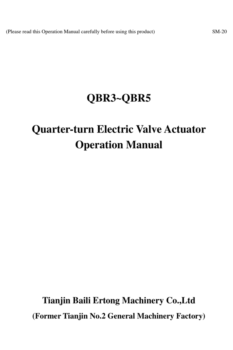 TIANJIN BAILI ERTONG MACHINERY QBR3 Operation manual