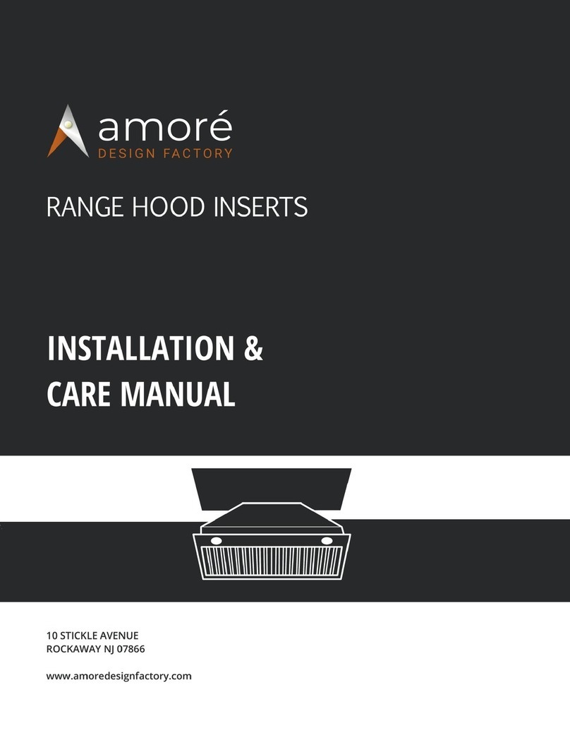 amore WMUI281514-F0 Installation and care manual