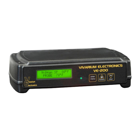 Vivarium Electronics VE-200 manual