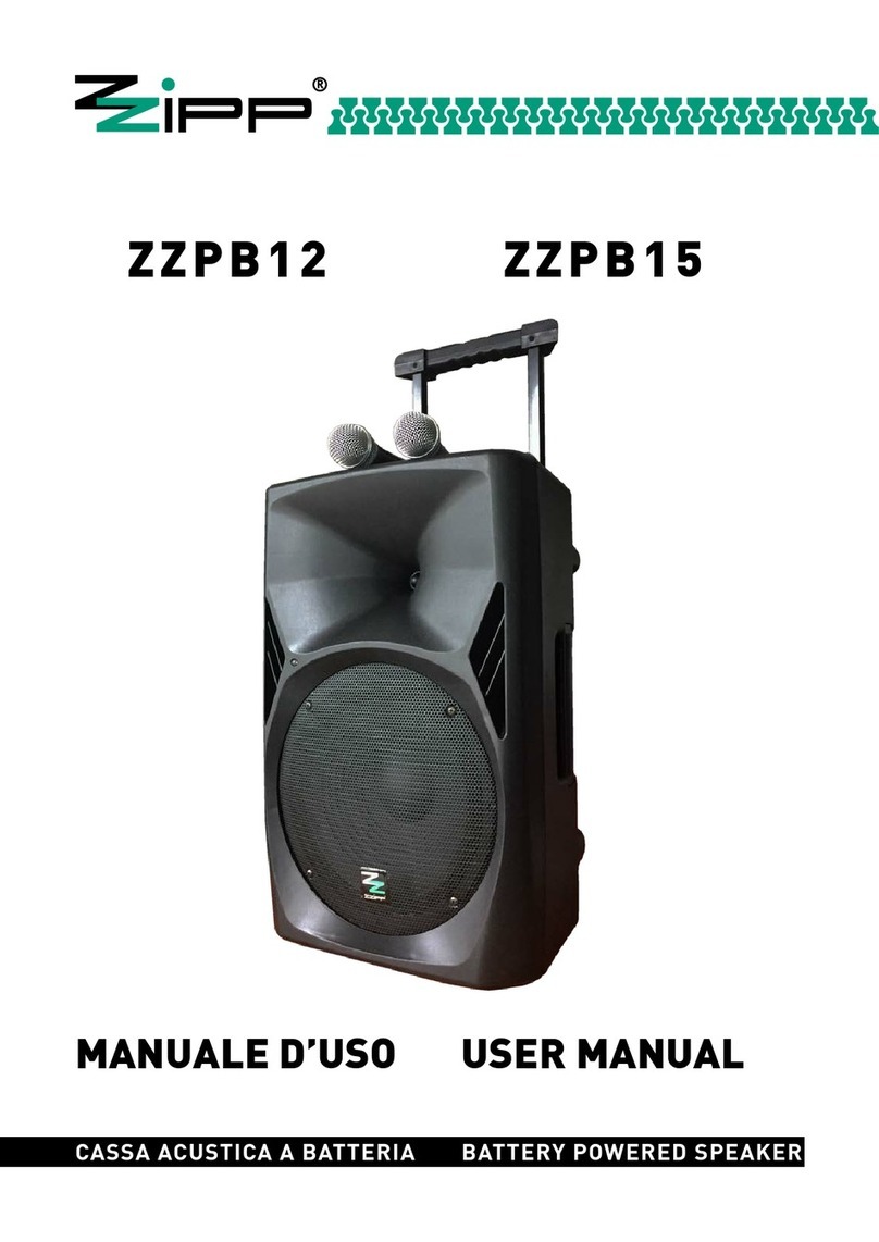 Zzipp ZZPB12 User manual