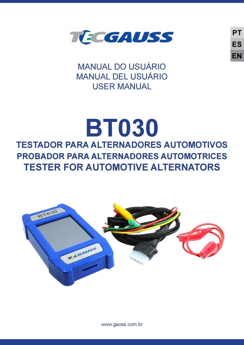 TECGAUSS BT030 user manual