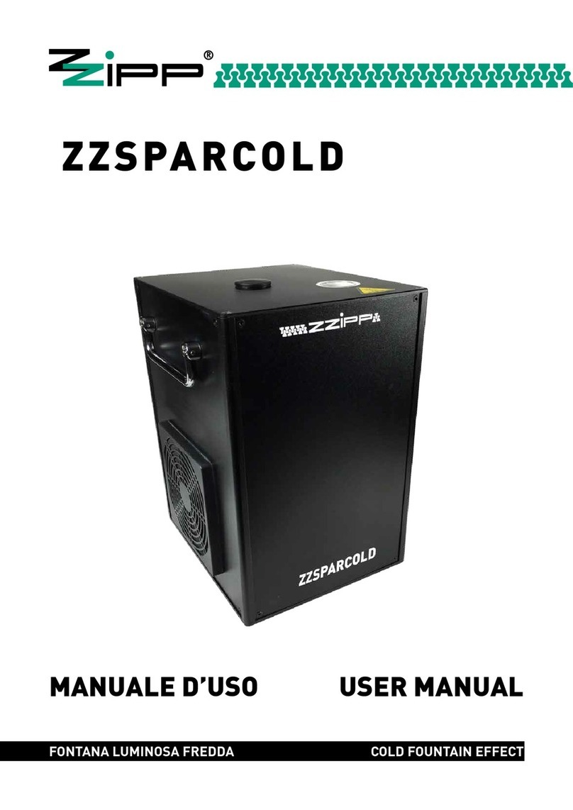 Zzipp ZZSPARCOLD user manual
