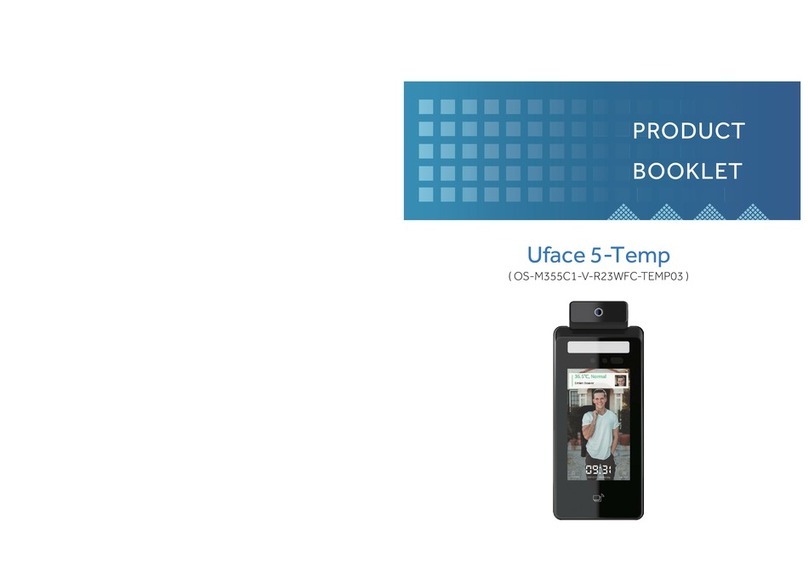 Uni-Ubi Uface 5-Temp Product Booklet