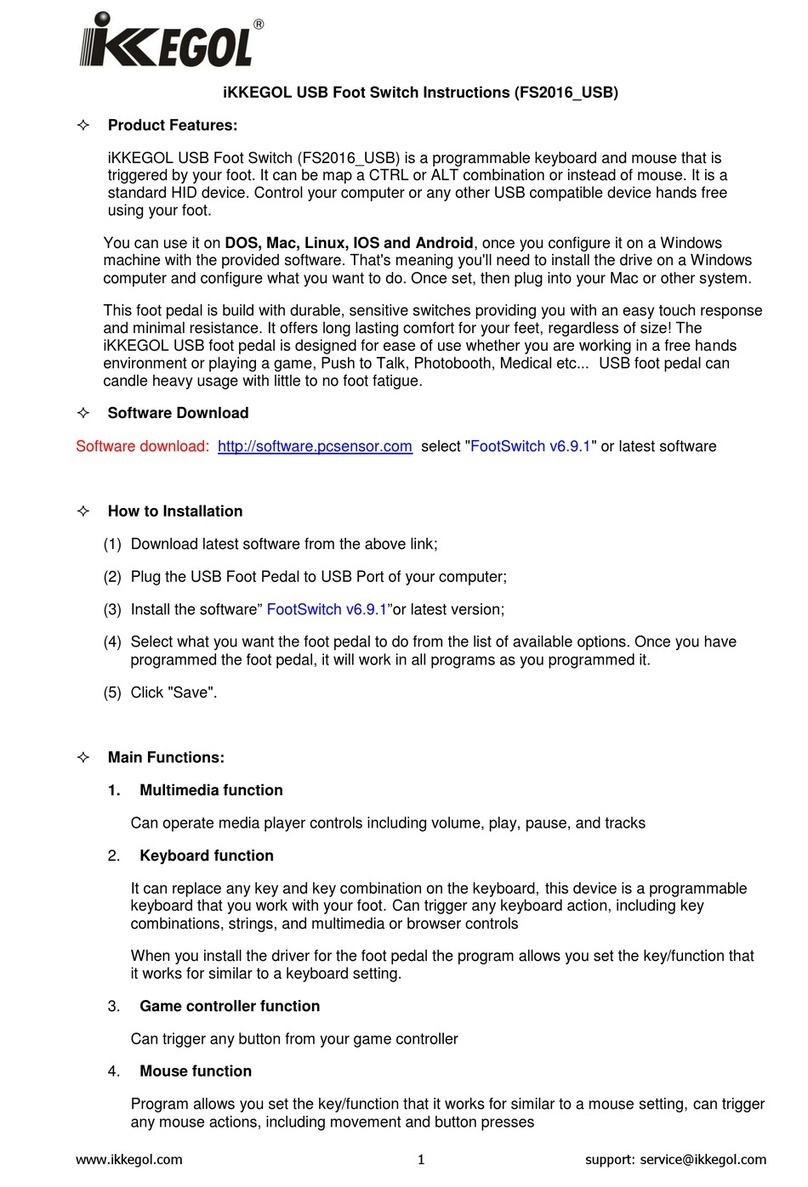 iKKEGOL FS2016 USB instructions