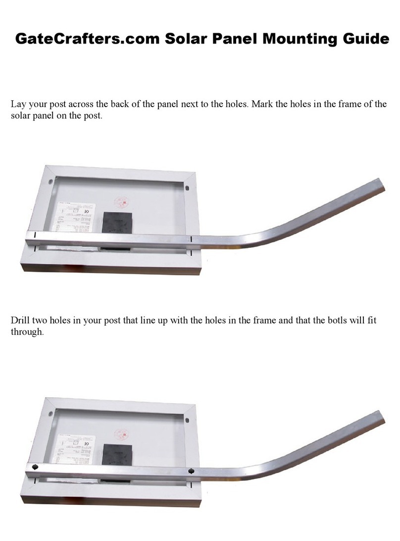 GateCrafters GC122 Mounting guide