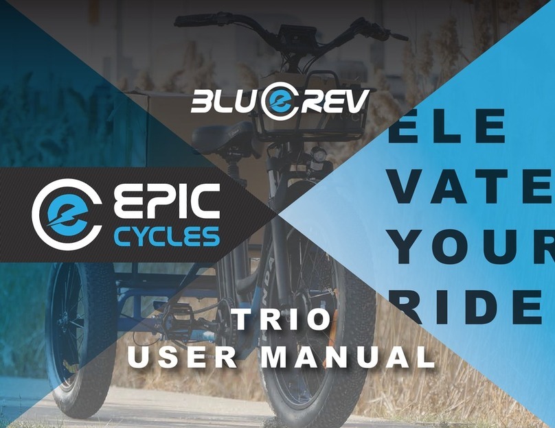 Epic Cycles Blue Rev Trio user manual