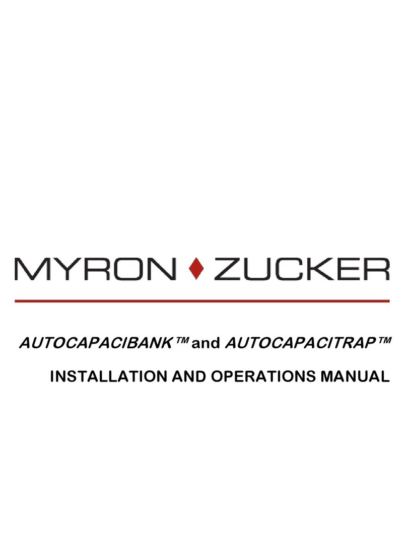 MYRON ZUCKER AUTOCAPACIBANK User manual