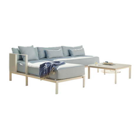 GANDIA BLASCO Warm Patio Care and maintenance