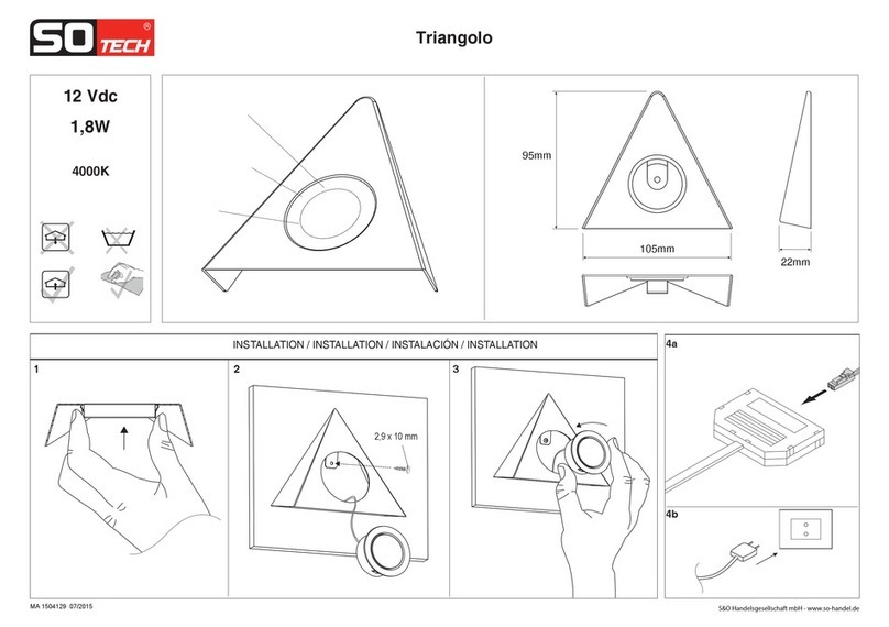 SO-TECH Triangolo 53286571 quick start guide