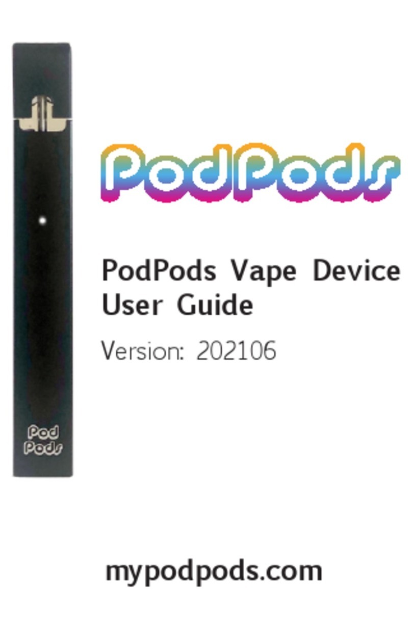 PodPods Vape Device user guide