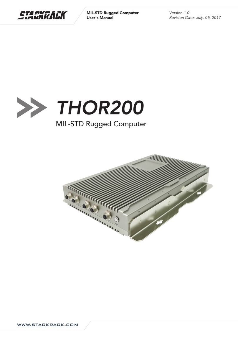 Stackrack THOR200 user manual