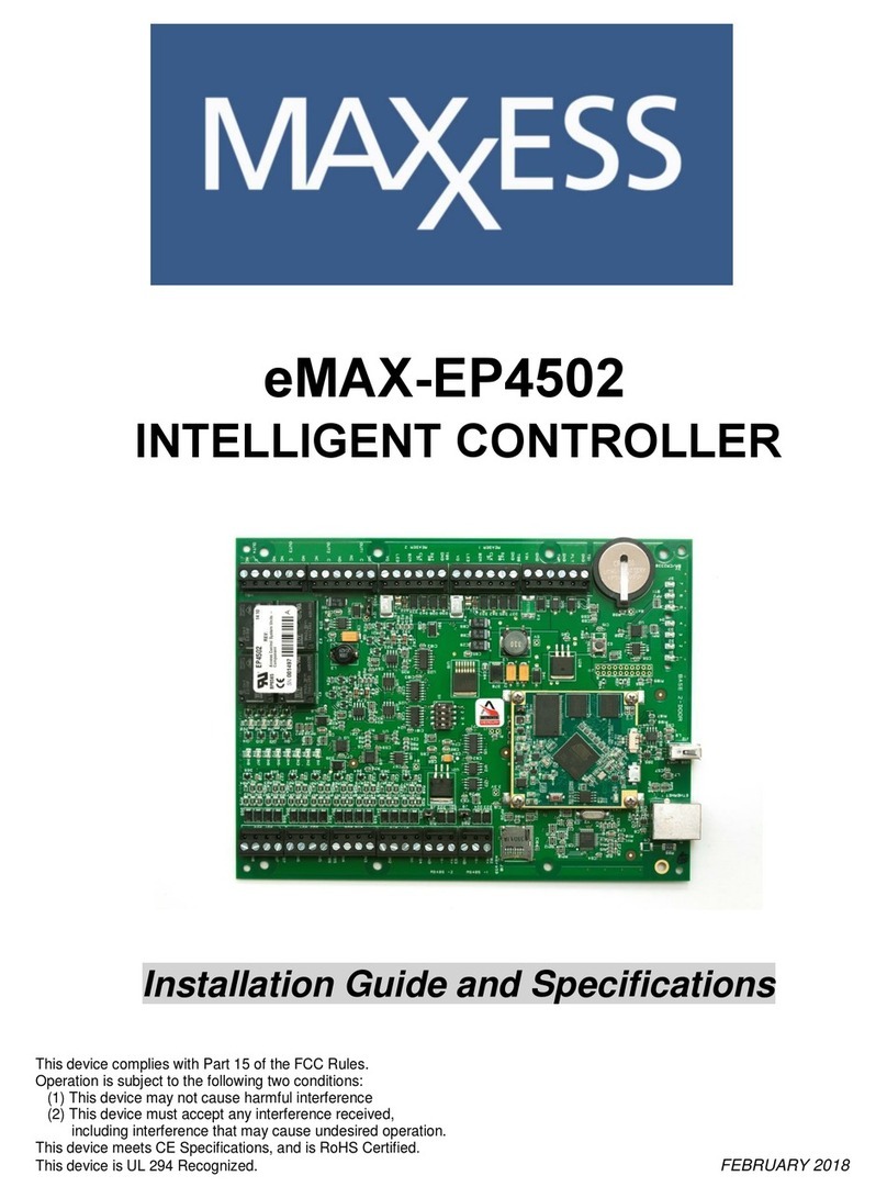 maxxess eMAX-EP4502 installation guide
