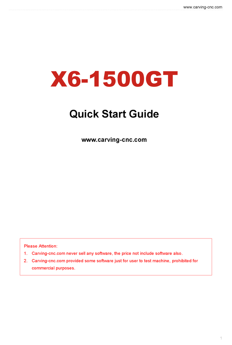 carving-cnc X6-1500GT quick start guide