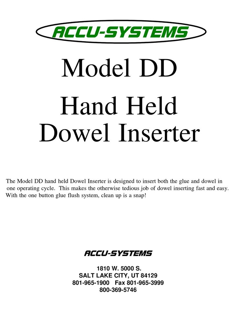 ACCU-SYSTEMS DD manual