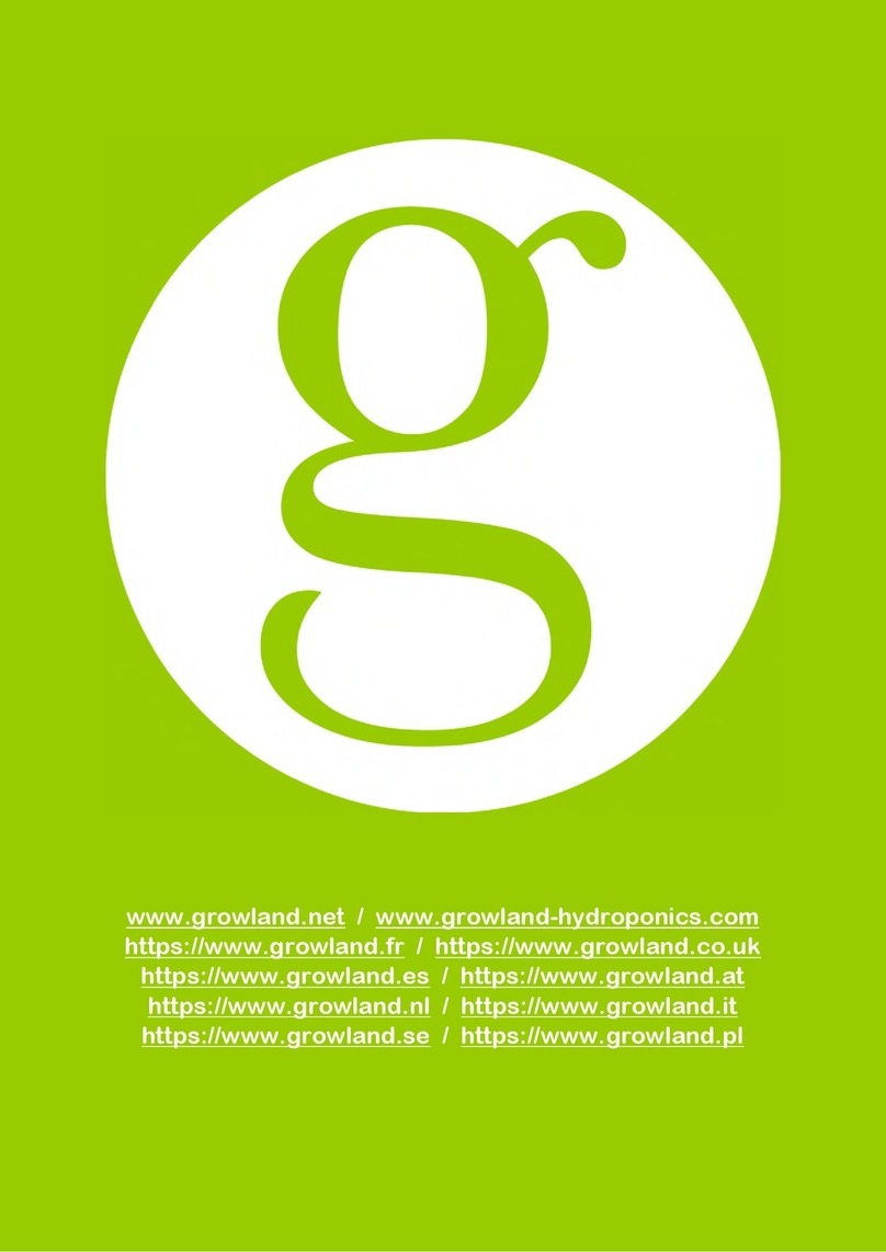 growland AQUAvalve AutoPot 8 POT system manual