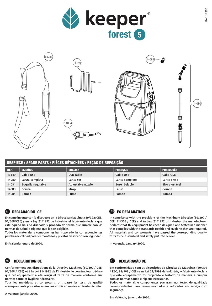Grupo Sanz keeper forest 5 quick start guide