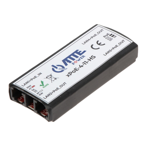 ATTE XPOE-4-11-HS user manual